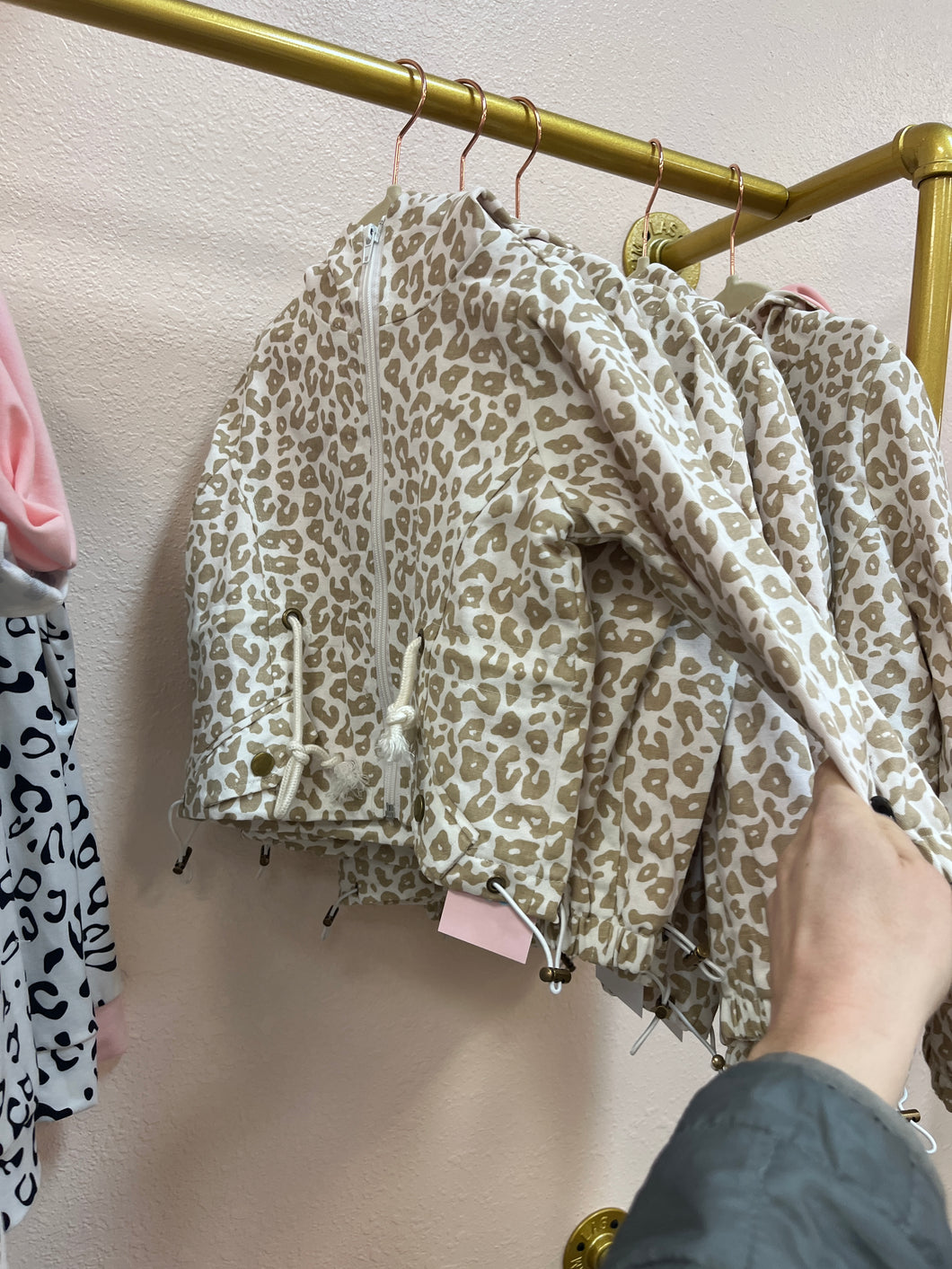 Giraffe Print Jacket